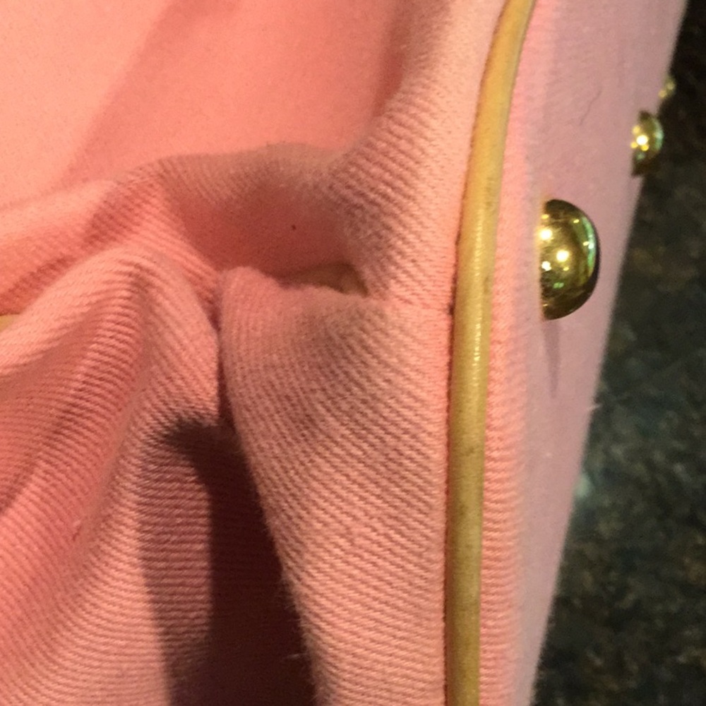 Pretty pink satchel handbag cowgirl rodeo queen travel spring festival market - Picture 9 of 16